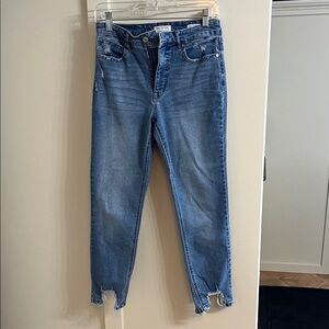 Sofia by Sofia Vergara Blue Ankle Jeans